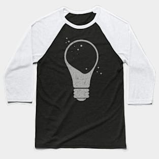 Light Bulb Baseball T-Shirt